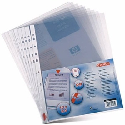 Папка-вкладыш с перфорацией А4, PP 100мкн.