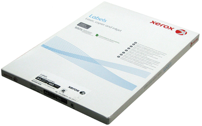 Полимерные прозрачные наклейки Xerox, ф.А4, 100л._product