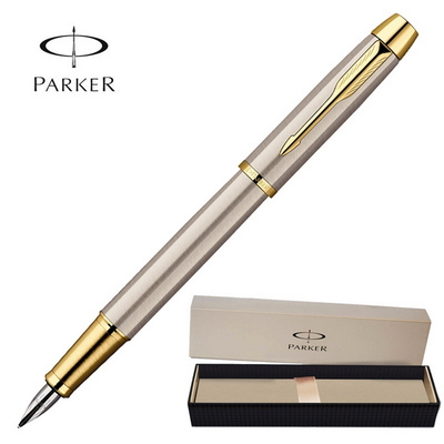 Ручка перьевая Parker IM Brushed Metal