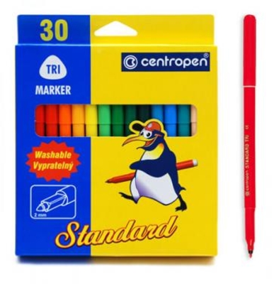 Фломастеры CENTROPEN 30 цветов_product