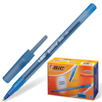 BIC Round Stic  ручка шариковая масляная  0,4 мм._product_product