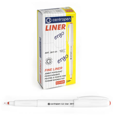 CENTROPEN  линер ERGO  ширина линии  0,3 мм.