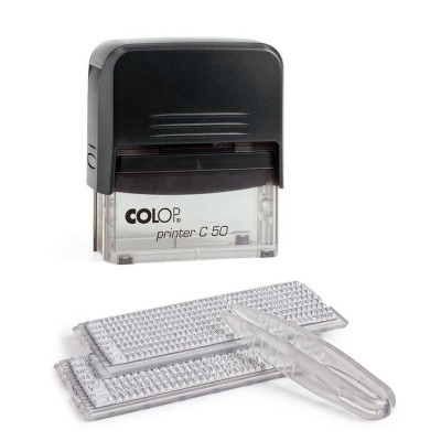 COLOP штамп самонаборный 7 строк, 25х82мм._product_product_product_product
