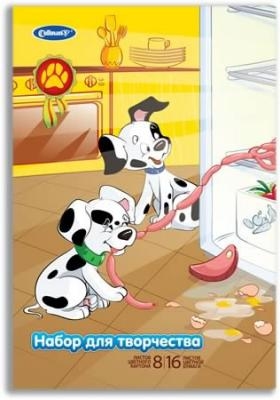 Cullinan  набор  картона, 8 цветов и цветной бумаги, 16 цветов