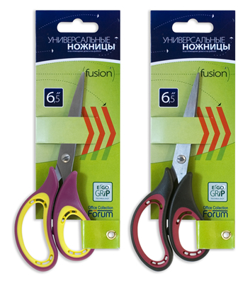 FORUM ножницы  FUSION  16,5см., с прорезиненными ручками_product_product