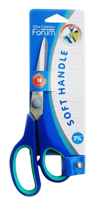 FORUM ножницы  SOFT HANDLE  20см., комфорт