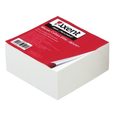 Бумага для заметок Axent Elite White 90х90х40 мм., 65 г/м.
