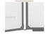Двухэлементная магнитно-маркерная доска BoardSYS 100 х 255см._product_product_product_product_product_product_product