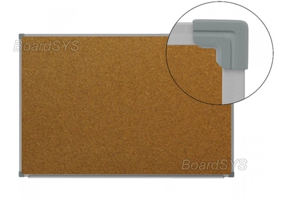 Доска пробковая BoardSYS в алюминиевой рамке 100х150 см._product_product_product